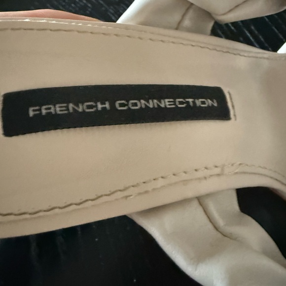 French Connection Ruffled Cream Heels - Picture 11 of 16